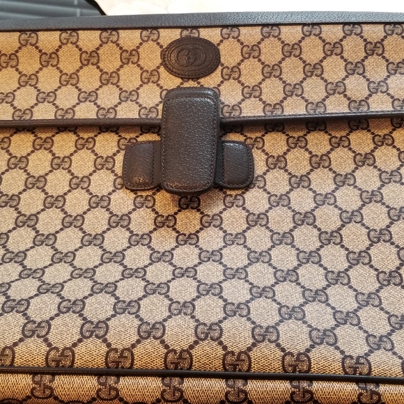 💯 GUCCI Vintage Briefcase/Portfolio/Laptop Case - Picture 10 of 13